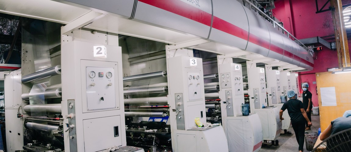 8-Station Rotogravure Printing Line